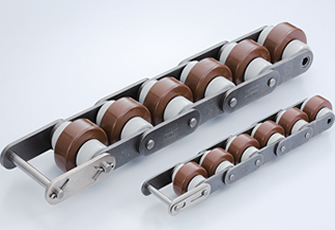 Free flow conveyor stops friction